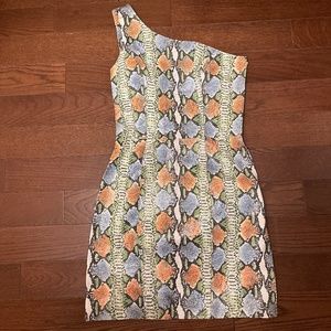 Snake skin dress